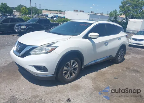 2015 Nissan Murano Sl from USA, damaged, VIN 5N1AZ2MG0FN256952